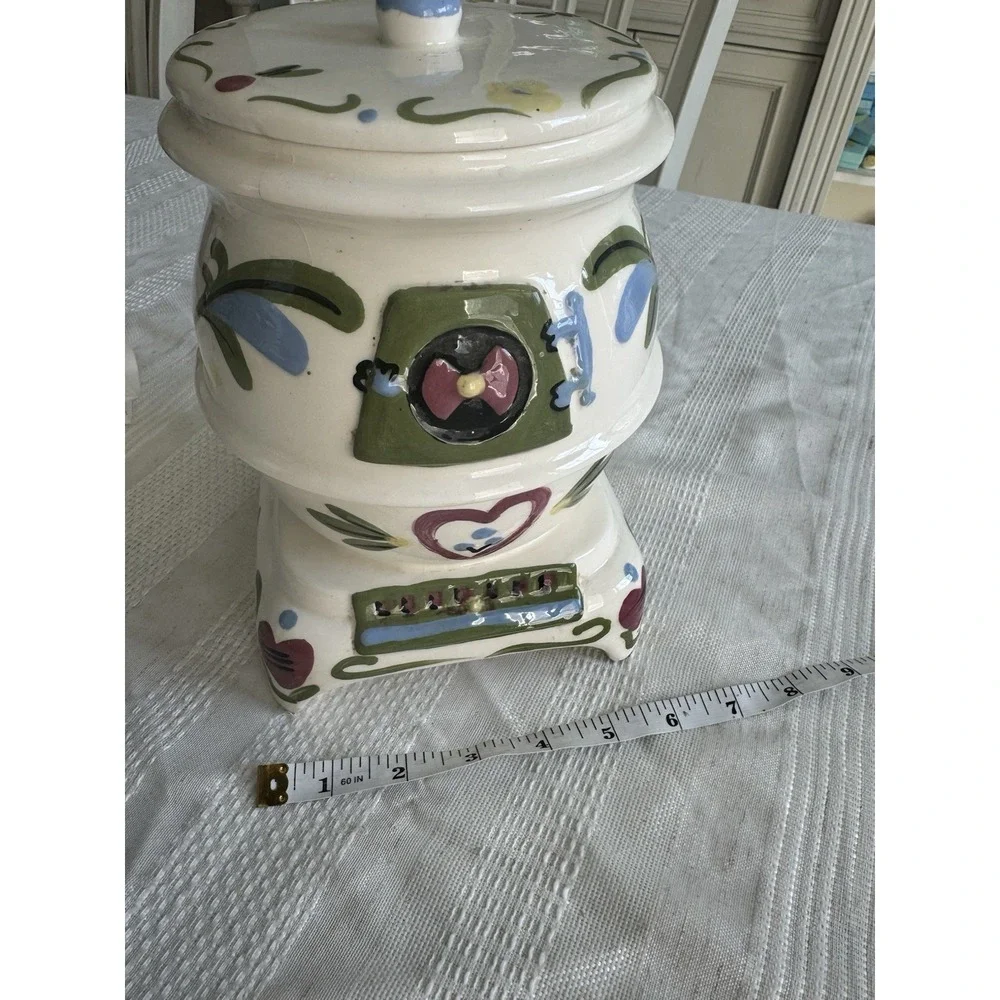 Vintage‎ California Cleminsons Pot Belly Stove Cookie Jar